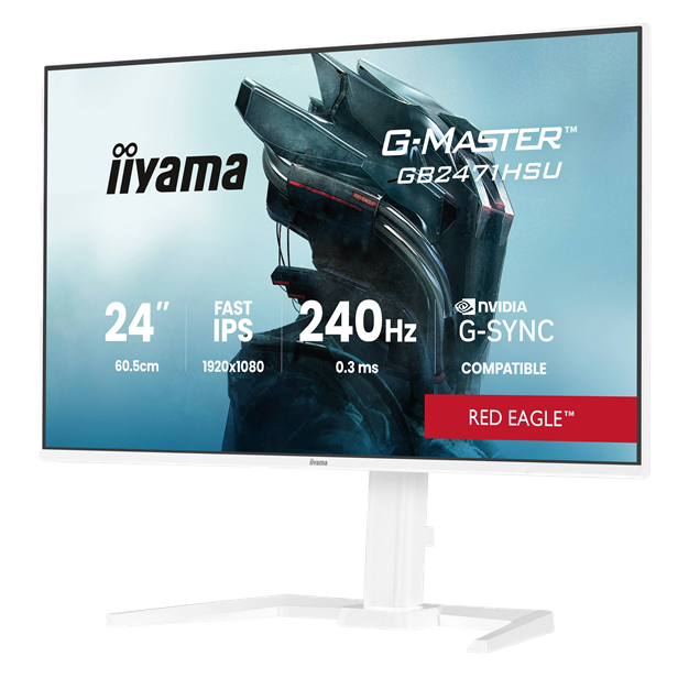 iiyama   24" Monitor - Fast IPS, 240Hz, 0.3ms, HDMI, DP